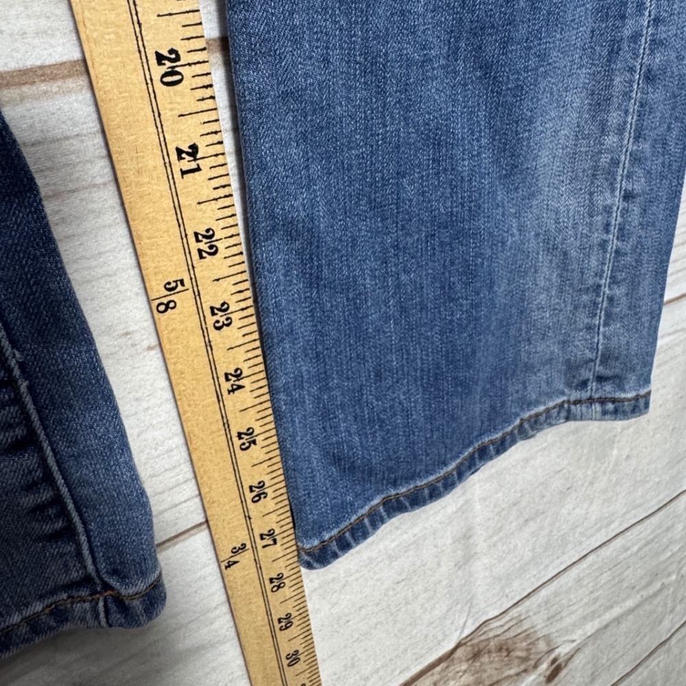 Lucky Brand 221 Y2K Original Straight Womens Jeans 28x30 Medium Wash Blue Denim - Picture 9 of 12